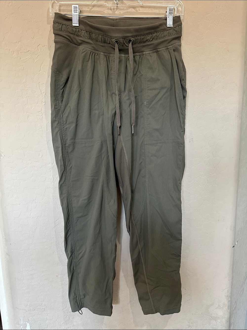 lululemon athletica Olive Green Track Joggers